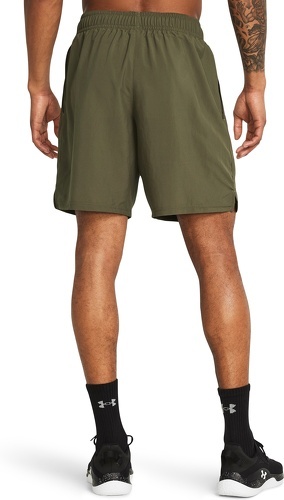 UNDER ARMOUR-Shorts Tech Woven Marine Green/Black-4