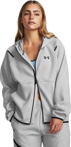 UNDER ARMOUR-Sweatshirt à capuche zippé femme Under Armour Unstoppable Fleece-1