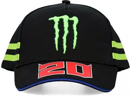 FABIO QUARTARARO FQ20-Casquette Fabio Quartararo Dual Monster Energy Collection Officiel Motogp Logo Monster 20 Fq20-1