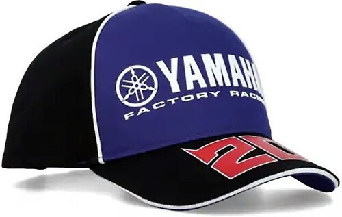YAMAHA FACTORY RACING TEAM-Casquette Fabio Quartararo Yamaha Factory Racing Dual Collection - Logo 3D Officiel MotoGP-image-1