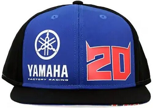 YAMAHA FACTORY RACING TEAM-Casquette Flat Fabio Quartararo Yamaha Factory Racing Dual Collectionb Officiel Motogp-2