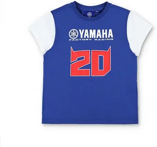 YAMAHA FACTORY RACING TEAM-T-shirt Enfant Dual Yamaha Racing Fabio Quartararo 20 Officiel MotoGP-image-1