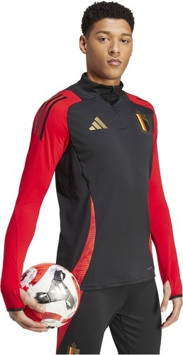 adidas Performance-Sweatshirt Training Belgique Euro 2024-4