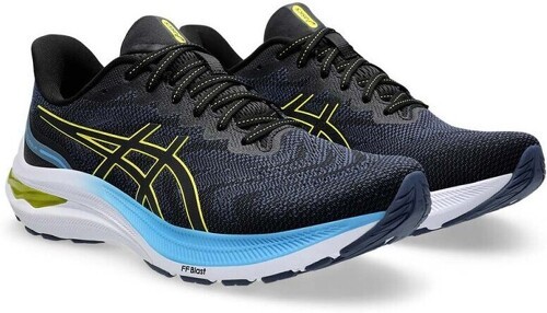 ASICS-GEL-PURSUE 9 Bleu / Blanc / Jaune PE 2024-1