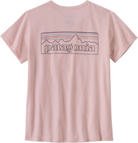 PATAGONIA-T-shirt P-6 Logo Responsibili Whisker Pink-image-1