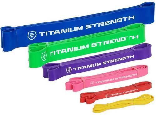 Titanium Strength-Bande de Résistance Élastiques Rose 22 mm-1