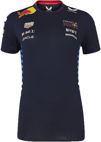 RED BULL RACING F1-T-shirt Red Bull Racing F1 Team Formula Officiel Formule 1 Bleu Femme-image-1