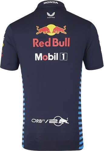 RED BULL RACING F1-Polo Red Bull Racing F1 Team Formula Officiel Formule 1 Bleu Homme-image-1