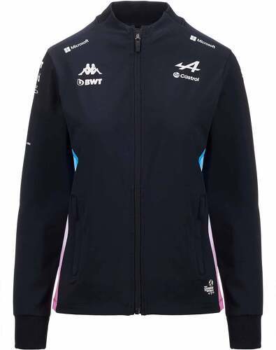 KAPPA-Veste Adriwa BWT Alpine F1 Team Femme Noir Bleu Rose-image-1
