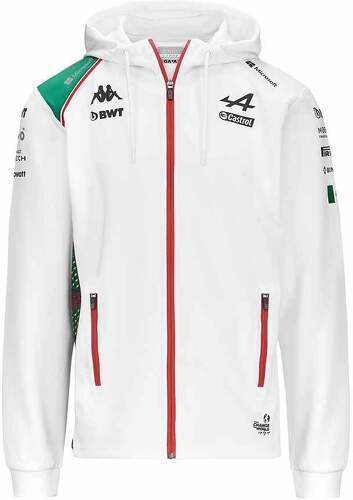KAPPA-Sweatshirt À Capuche Zippè Kappa Atrisohood Mexico Bwt Alpine F1 Team Officiel Formule 1-image-1