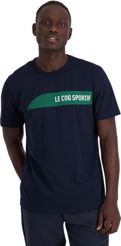 LE COQ SPORTIF-T-shirt Le Coq Sportif Homme SAISON 2 Bleu marine-image-1