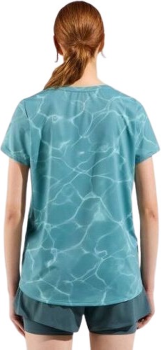 ODLO-Zeroweight Chill Tec Print T-Shirt Crew Neck-1