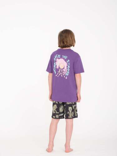 VOLCOM-Boardshort Tetsunori Mod Scallop - BLACK - (ENFANT)-3