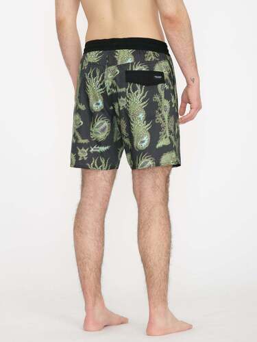 VOLCOM-Boardshort Tetsunori Trunk 17" - BLACK-1