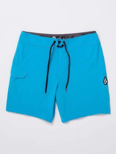 VOLCOM-Boardshort Lido Solid Mod 18" - TIDAL BLUE-4