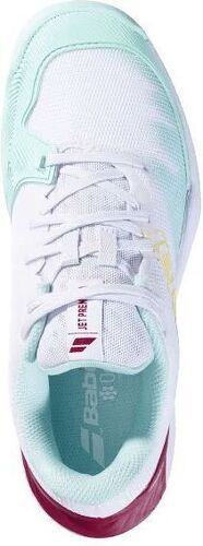 BABOLAT-Baskets Jet Premura 2 White/Red Dahlia-4