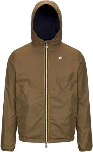 KWAY-Veste Jake Eco Plus Reversible Blue/Brown-1