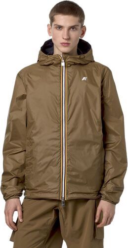 KWAY-Veste Jake Eco Plus Reversible Blue/Brown-2