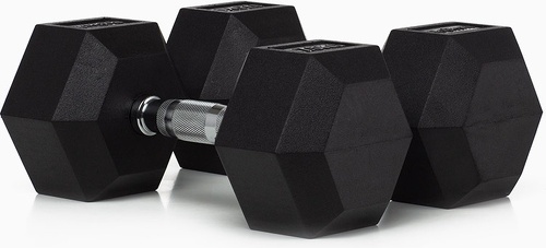 BOOMFIT-Haltères Hexagonaux 12,5Kg (Paire)-0