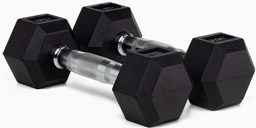 BOOMFIT-Haltères Hexagonaux 3Kg (Paire)-image-1