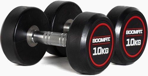 BOOMFIT-Haltères Ronds de musculation 10Kg (Paire)-1