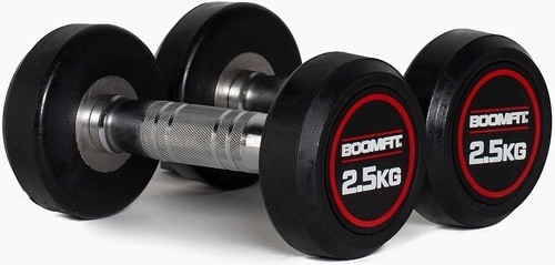 BOOMFIT-Haltères Ronds De Musculation 50Kg (Paire)-1