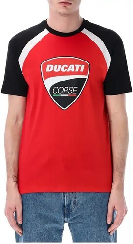 DUCATI CORSE-T-shirt Ducati Badge Officiel MotoGP-image-1
