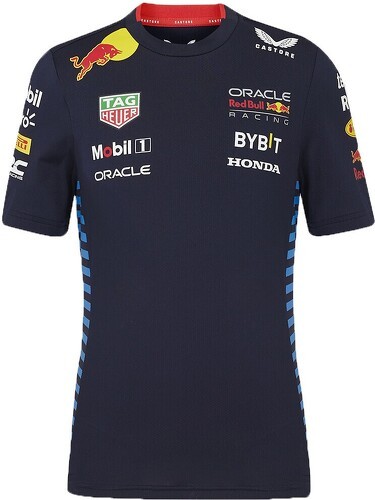 RED BULL RACING F1-T-shirt Red Bull Racing F1 Team Formula Officiel Formule 1 Bleu Enfant-image-1