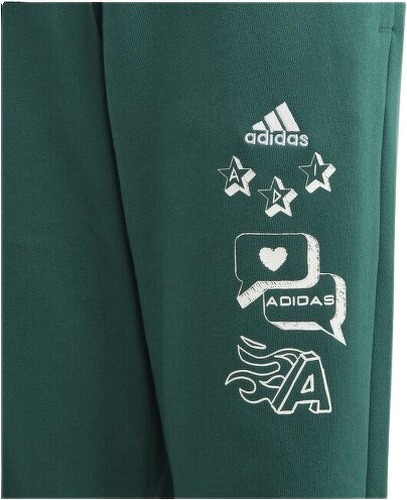 adidas Sportswear-Pantalon Brand Love Enfants-1