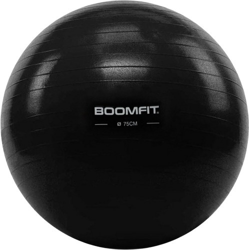 BOOMFIT-Ballon de Pilates Noir 75cm-image-1