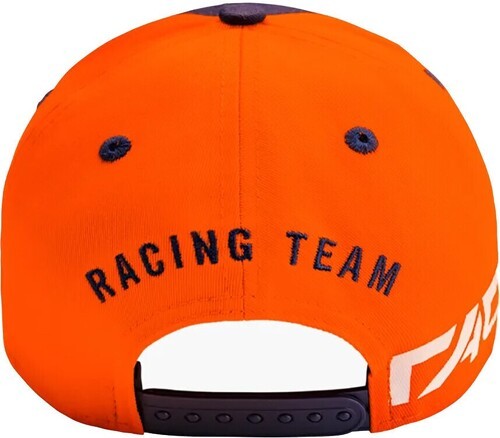 Red Bull KTM Racing Team-Casquette plate New Era Replique de l'équipe Red Bull KTM Racing Team Moto GP Officiel - Adulte - Bleu Orange-2