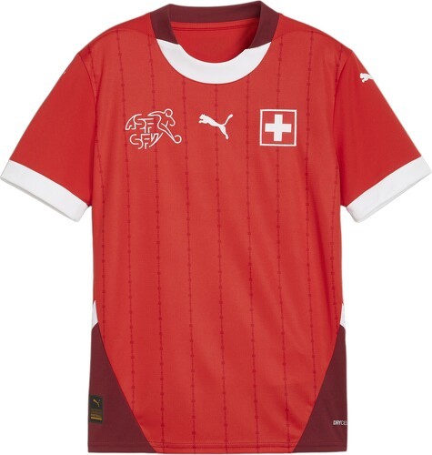PUMA-Maillot de football Home Suisse 2024 Enfant et Adolescent-image-1