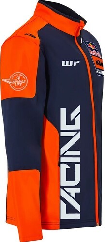 Red Bull KTM Racing Team-Veste softshell réplique de l'équipe Red Bull KTM Racing Team Moto GP Officiel - Homme - Bleu Orange-2