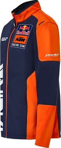 Red Bull KTM Racing Team-Veste softshell réplique de l'équipe Red Bull KTM Racing Team Moto GP Officiel - Homme - Bleu Orange-3