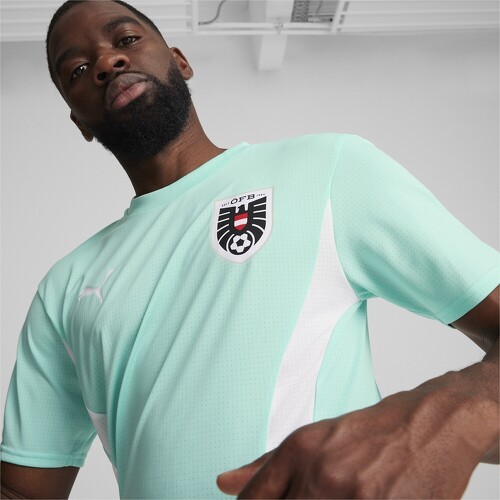 PUMA-Maillot de football d’avant-match Autriche-4