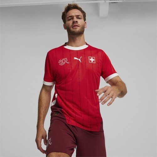 PUMA-Maillot De Football Home 2024 Suisse-2