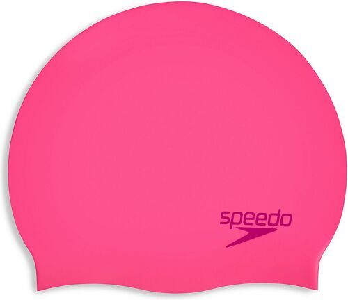 Speedo-Bonnet de bain silicone enfant Speedo Plain Moulded-image-1