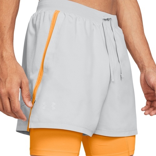 UNDER ARMOUR-Launch 5" 2 In 1 Shorts-4