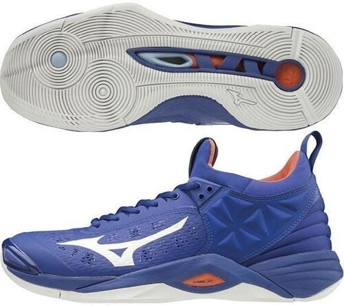 MIZUNO-Wave Momentum Handball Volleyball Marine-1