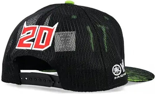 FABIO QUARTARARO FQ20-Casquette Fabio Quartararo Dual Monster Energy Collection Officiel Motogp-1