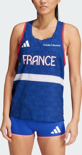 adidas Performance-Débardeur équipe de France athlétisme Femmes-3