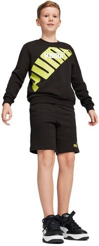 PUMA-Puma Enfants Power Graphic Crew-1