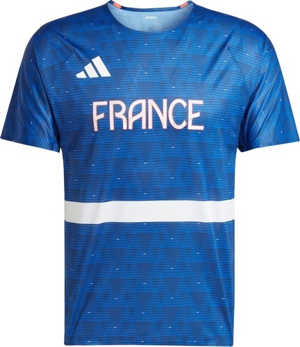 adidas Performance-T-shirt équipe de France athlétisme Hommes-image-1