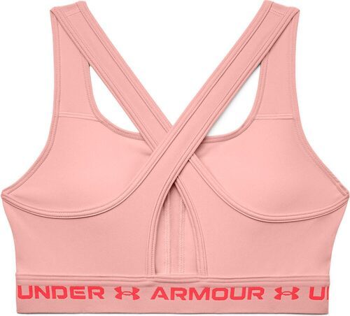 UNDER ARMOUR-Under Armour Crossback Mid Hthr - Brassière de fitness-3