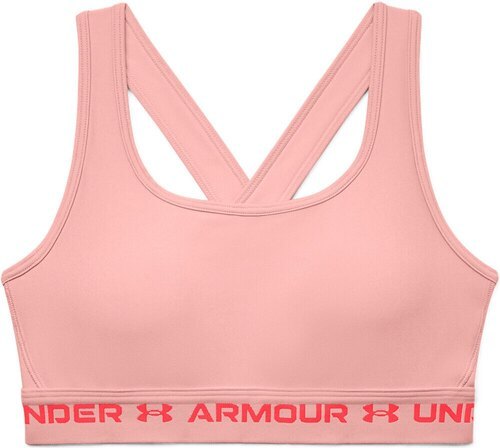 UNDER ARMOUR-Under Armour Crossback Mid Hthr - Brassière de fitness-2