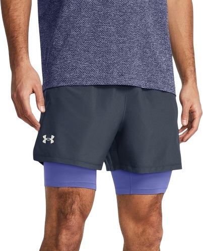 UNDER ARMOUR-Launch 2 in 1 Shorts-image-1