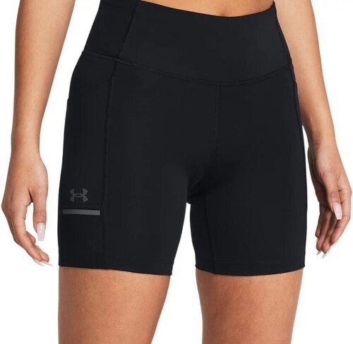 UNDER ARMOUR-Shorts Launch 6 IN Black/Reflective-image-1