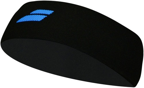 BABOLAT-Bandeau Babolat Logo Noir / Bleu-image-1