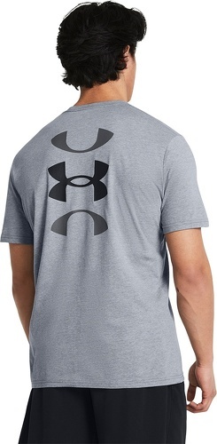 UNDER ARMOUR-Bball Logo Court T-Shirt-3