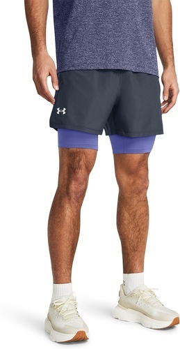 UNDER ARMOUR-Short 2 en 1 Under Armour Launch1 5"-2